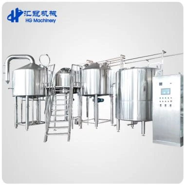 3000L 30BBL Peralatan Pembuatan Bir Bir Mikro Loji Turnkey Peralatan